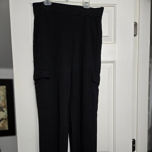 Mango Flowy cargo trousers Size Large - Picture 7 of 10